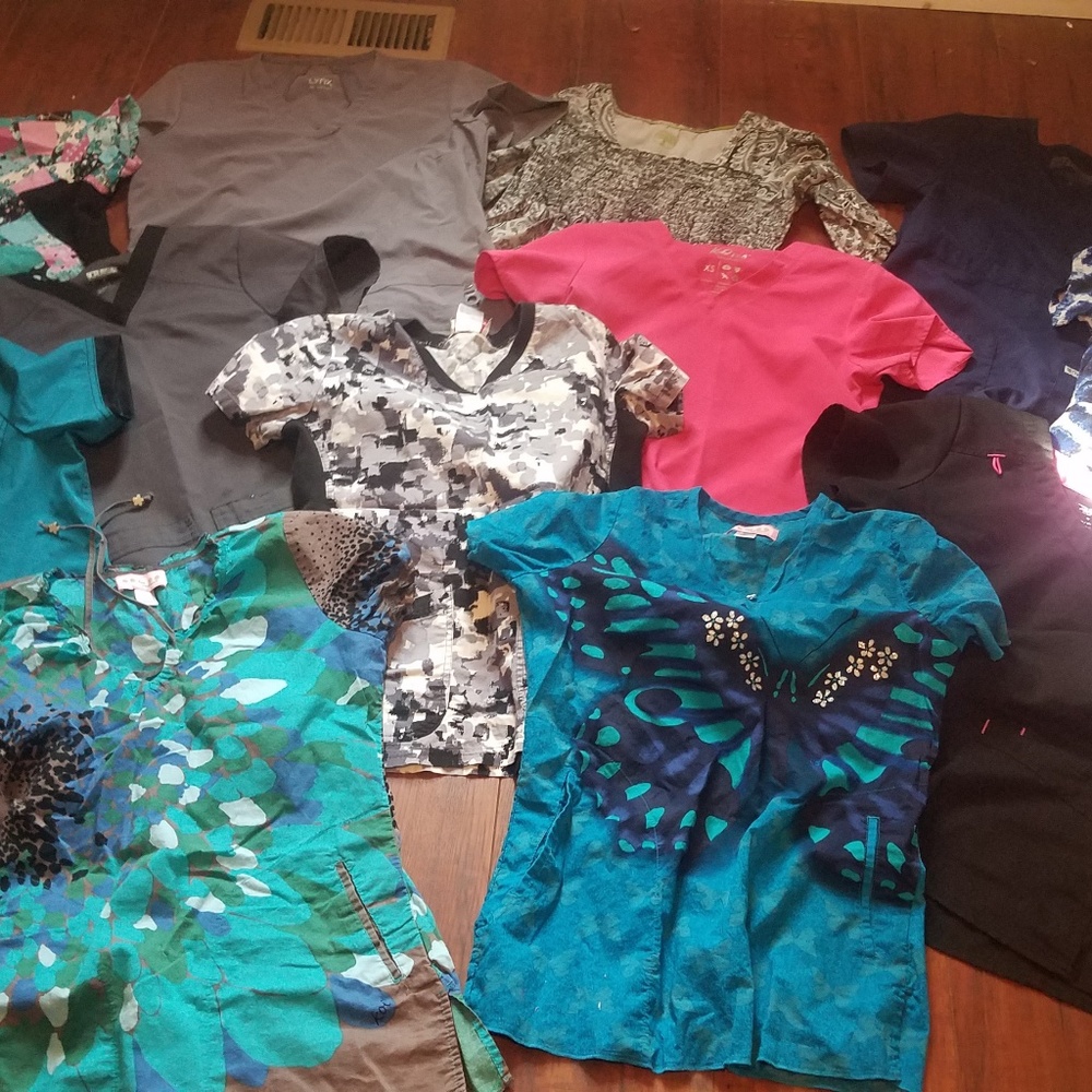 Xsmall Scrub Tops
